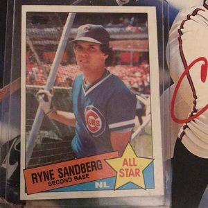 1985 TOPPS #713 RYNE SANDBERG (AS)